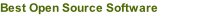 Best Open Source Software