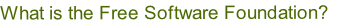 What is the Free Software Foundation?