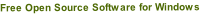 Free Open Source Software for Windows